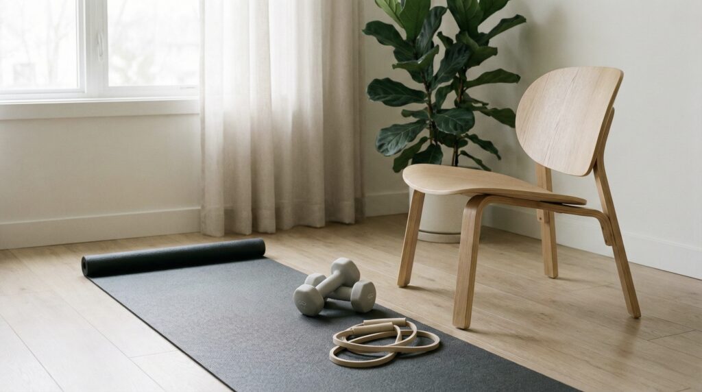 Treino em casa: como evoluir com pouco equipamento